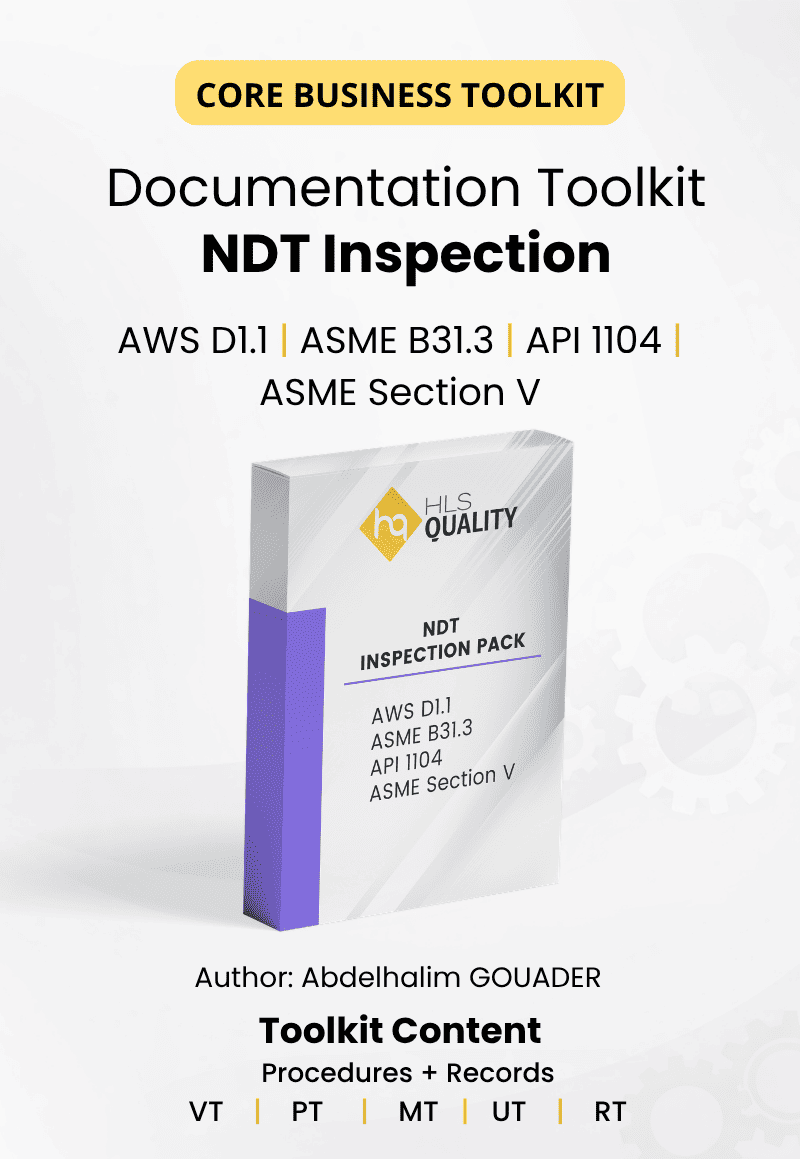 NDT Inspection Pack – Procedures & Reports