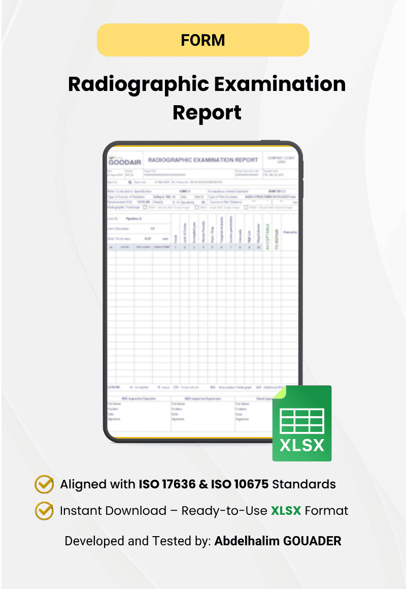 Radiographic Examination Report