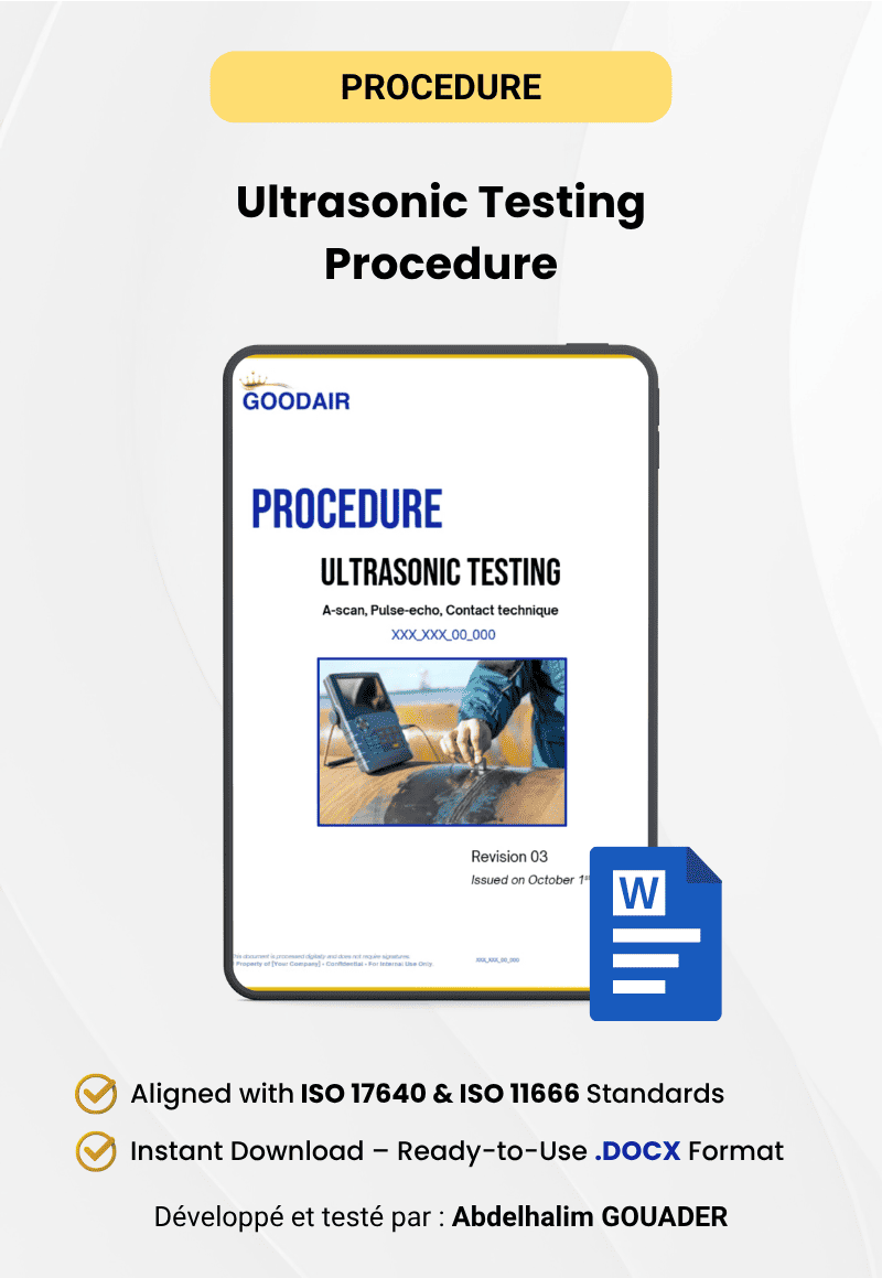 Ultrasonic Testing Procedure