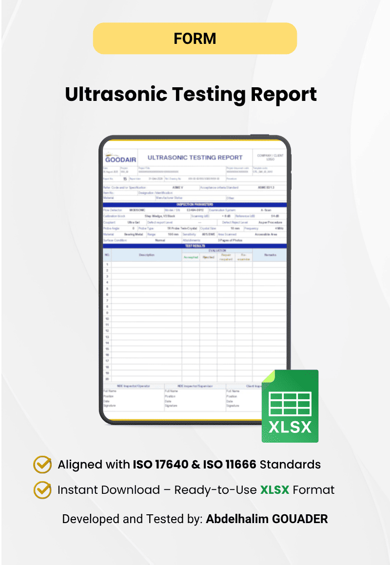 Ultrasonic Testing Report